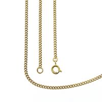Gold gourmet link chain