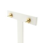 Image 5 of Antique/vintage gold flower stud earrings | Filigree technique