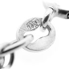 Image 12 of Silver twisted link bracelet | 19 cm