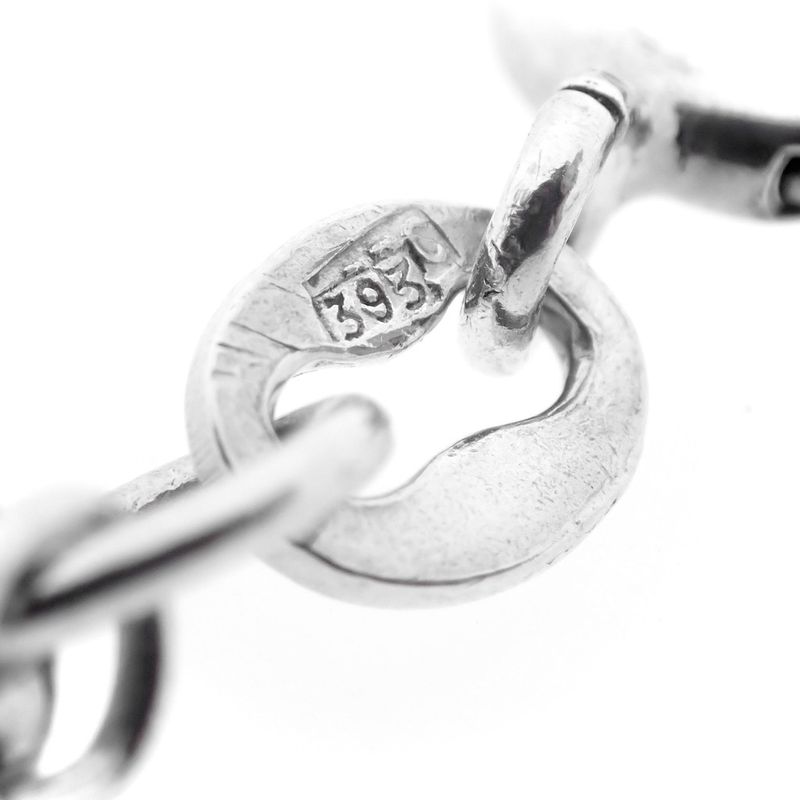 Image 12 of Silver twisted link bracelet | 19 cm