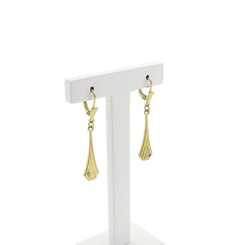 Image 3 of 8 Ct. Earrings with diamond | 0.10 ct.