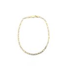 Image 2 of Two-tone gold fantasy link bracelet