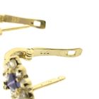 Image 6 of Gold earrings with zirconia