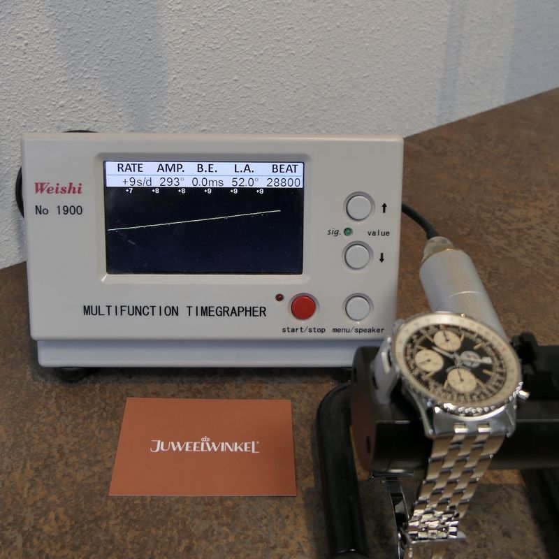 Image 18 of Breitling Old Navitimer II 'Patrouille Suisse' Limited Edition A13022; Chronograph men's watch