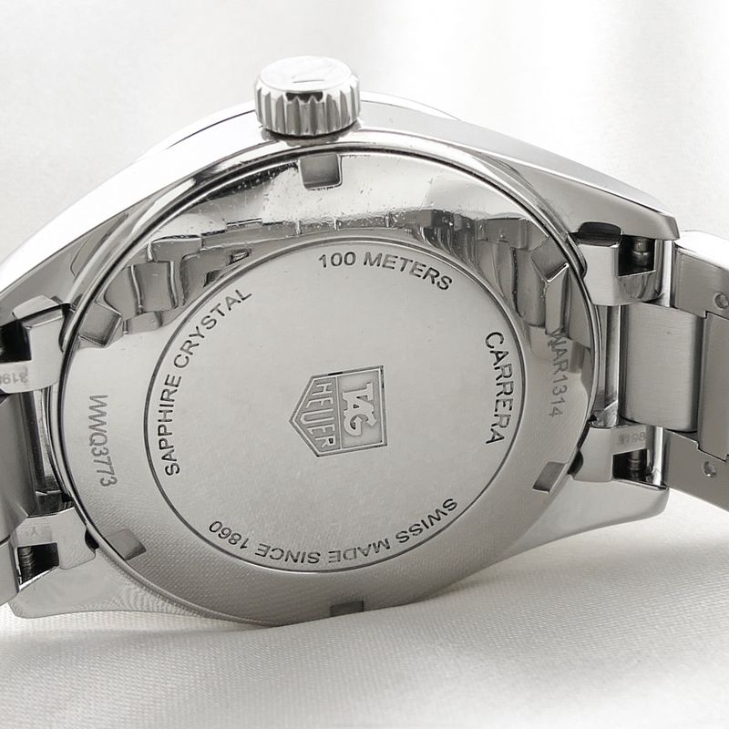 Image 5 of TAG Heuer Carrera 'Mother of Pearl' women's watch with diamonds