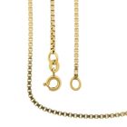Image 1 of Golden Venetian link chain | 55 cm