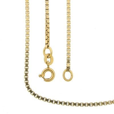 Golden Venetian link chain | 55 cm Image 1 of Golden Venetian link chain | 55 cm