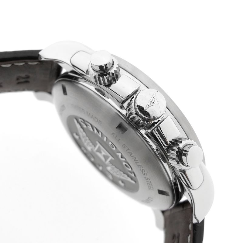 Image 8 of Longines Admiral Chronograph; Automatic men's watch with GMT