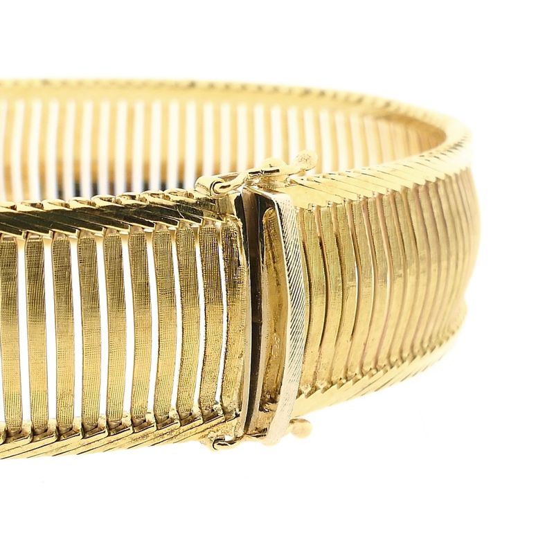 Image 4 of 14 Karat Golden Fantasy Chain Bracelet; 19 cm