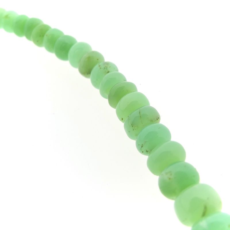 Image 5 of 9 crt. bead necklace jade | 45.5 cm