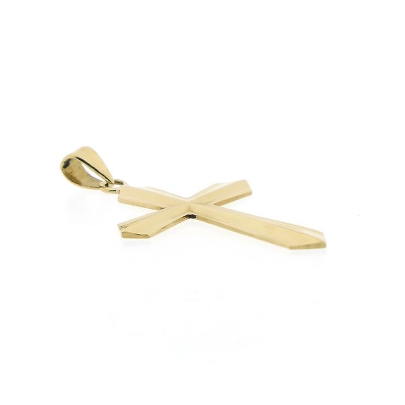 Image 3 of Gold pendant of a cross