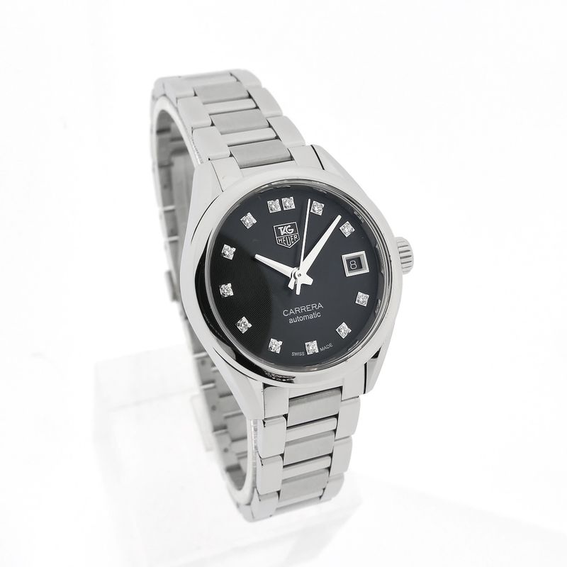Image 3 of TAG Heuer Carrera Automatic 28mm WAR2413; Automatic women's watch with diamonds