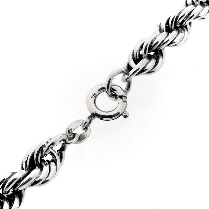 Image 6 of Silver Twisted Link Chain