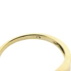 Image 6 of Gold ring with diamond; 0.02 ct.
