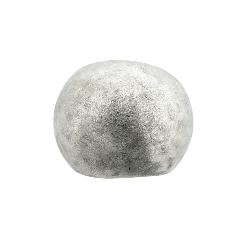 Image 3 of Silver robust and convex ring