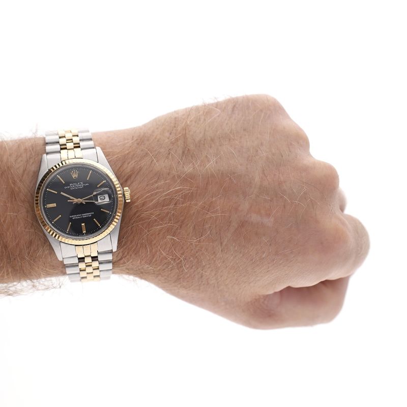 Image 18 of Rolex Datejust 36mm 'Sigma Dial' Ref. 1600; Vintage automatic watch