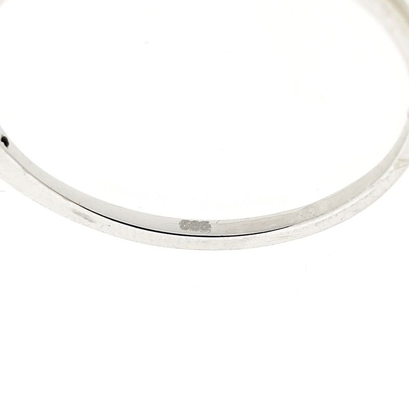 Image 6 of White gold ring with diamonds | 0.06 ct.