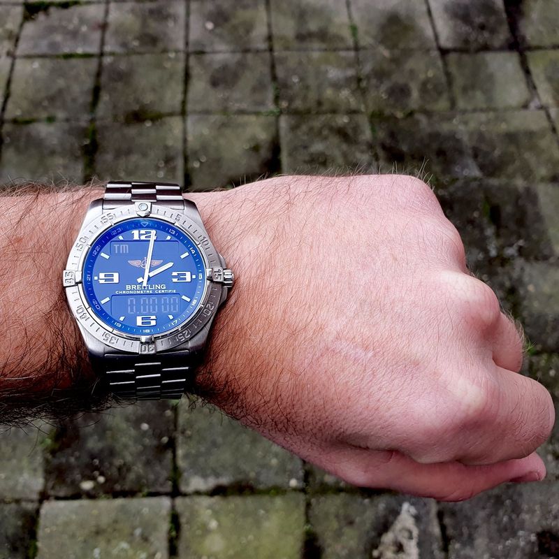 Image 10 of Breitling Aerospace Advantage; Men's Pilot Watch