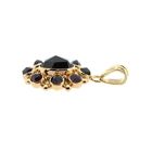 Image 8 of Vintage Gold Pendant with Garnet; 14 Karat