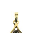 Image 3 of Gold subtle pendant with diamond; 0.01 ct.