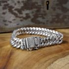 Image 2 of Silver BUDDHA TO BUDDHA bracelet; Chain XS | 18.5 cm