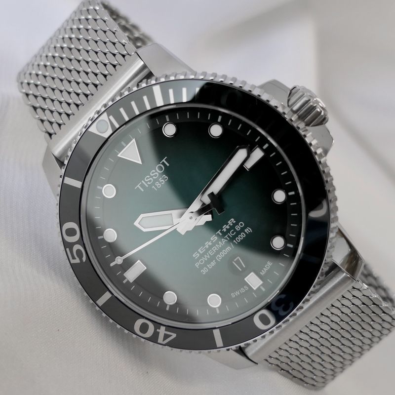 Image 16 of Tissot Seastar Powermatic 80; Automatic men's watch