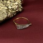 Image 9 of Assos two-tone gold ring with zirconia