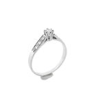 Image 4 of White gold ring with diamonds | 0.32 ct.