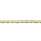 Image 5 of Gold closed figaro link chain | 61.5 cm