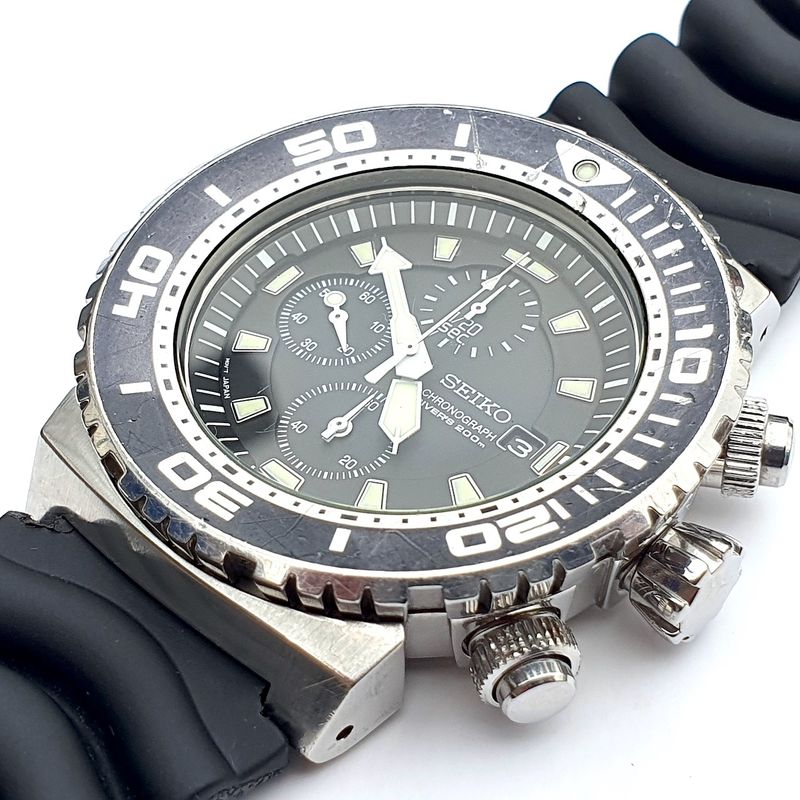 Image 5 of Seiko Scuba; Semi-vintage Chronograph men's watch