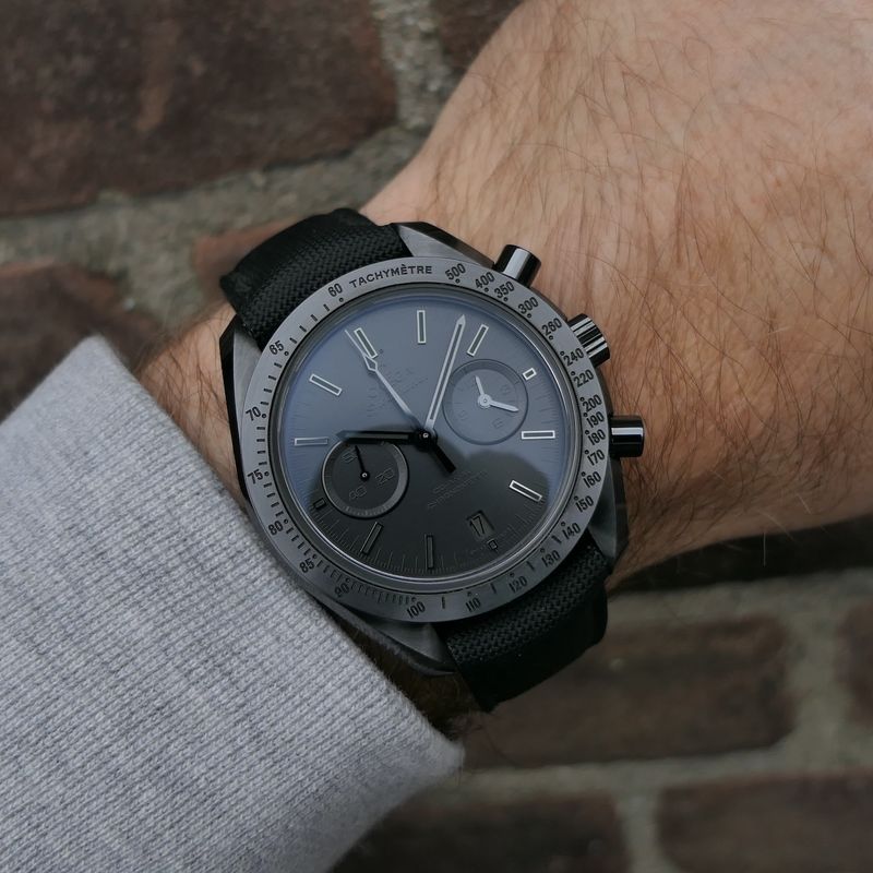 Image 28 of Omega Speedmaster 'Dark Side of the Moon'; Chronograph men's watch
