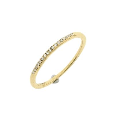 Gold ring/sliding ring with diamond | 0.085 ct. Image 1 of Gold ring/sliding ring with diamond | 0.085 ct.