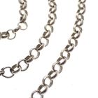 Image 3 of Silver long jasseron necklace | 76 cm