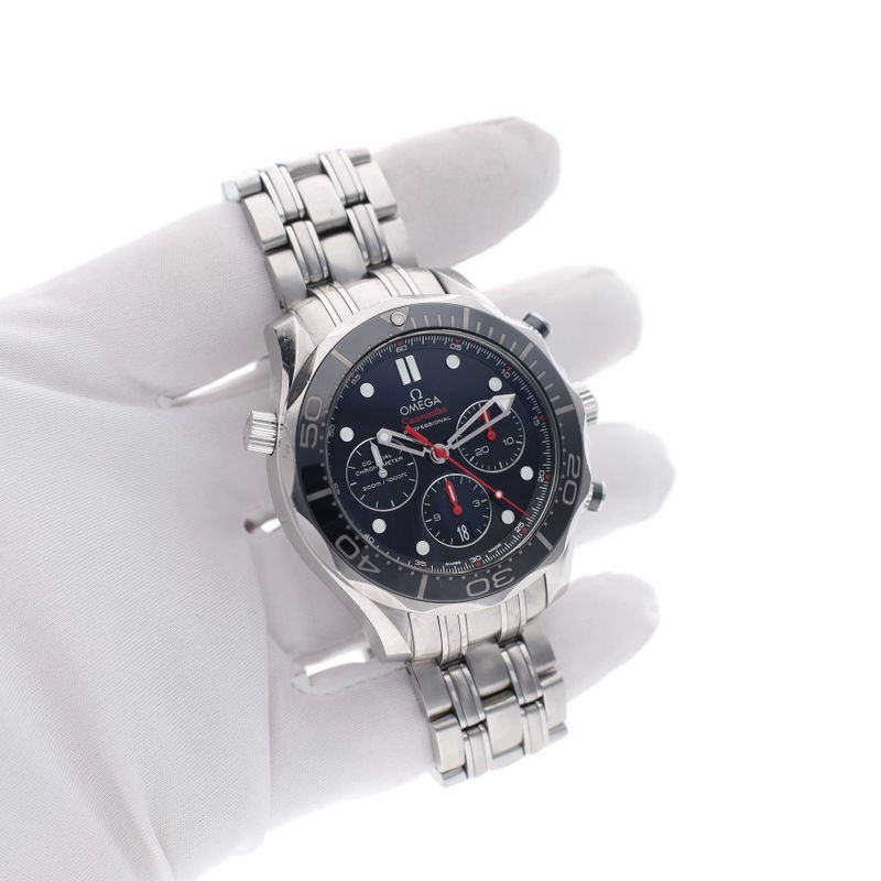 Image 8 of Omega Seamaster Diver 300M Chronograph 212.30.44.50.01.001; Automatic Men's Watch