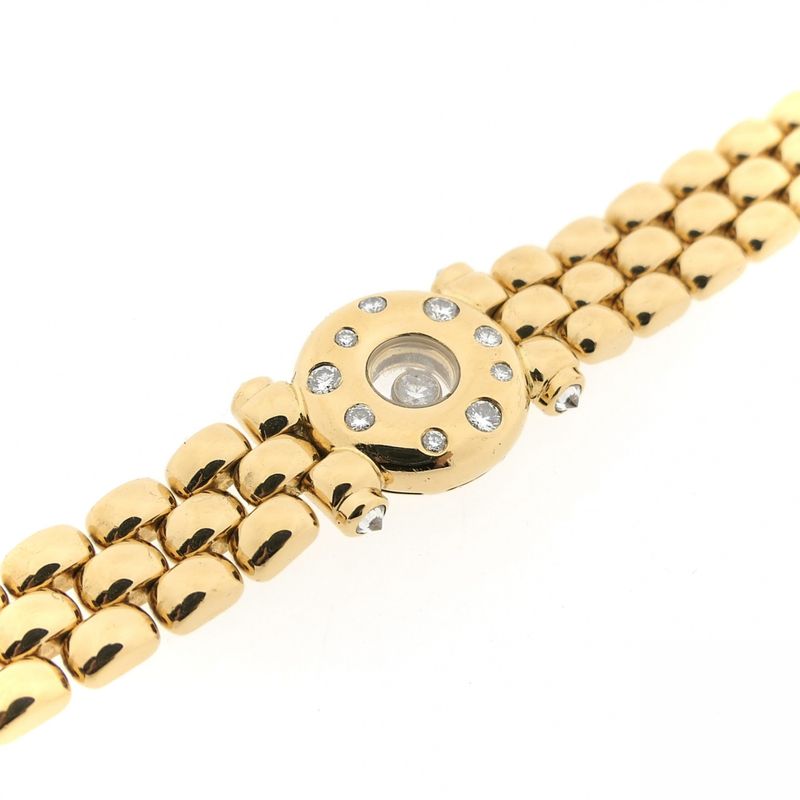 Image 3 of Gold Chopard bracelet with diamond; approx. 0.33 ct.