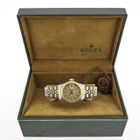 Image 9 of Rolex Datejust 26mm 69173; 18k gold/steel vintage women's watch