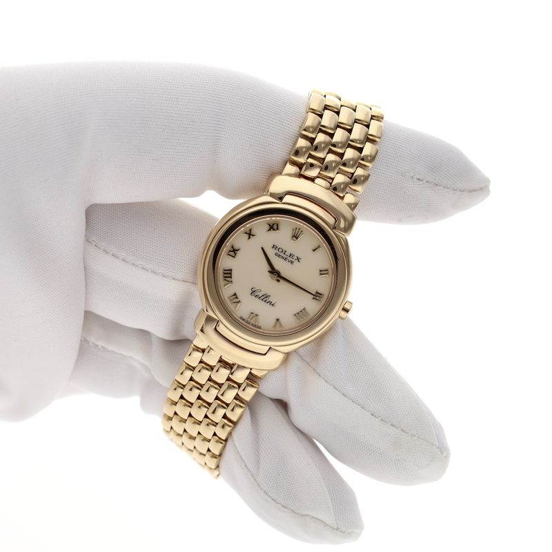 Image 7 of Rolex Cellini 6621/8; 18k gold women's watch