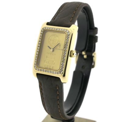 Image 2 of Corum Ingot 5Gr. 46300; 18k. Women's watch with diamonds