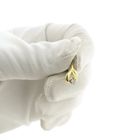 Image 11 of Gold minimalist pendant with zirconia