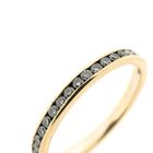 Image 2 of Gold ring with diamond; 0.27 ct.