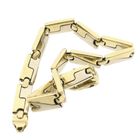 Image 9 of Two-tone gold fantasy link bracelet