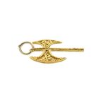 Image 5 of Golden pendant of a labrys