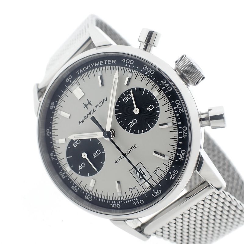 Image 5 of Hamilton Intra-Matic; Chronograph men's watch