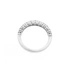 Image 4 of White gold ring with diamonds; 0.88 ct.