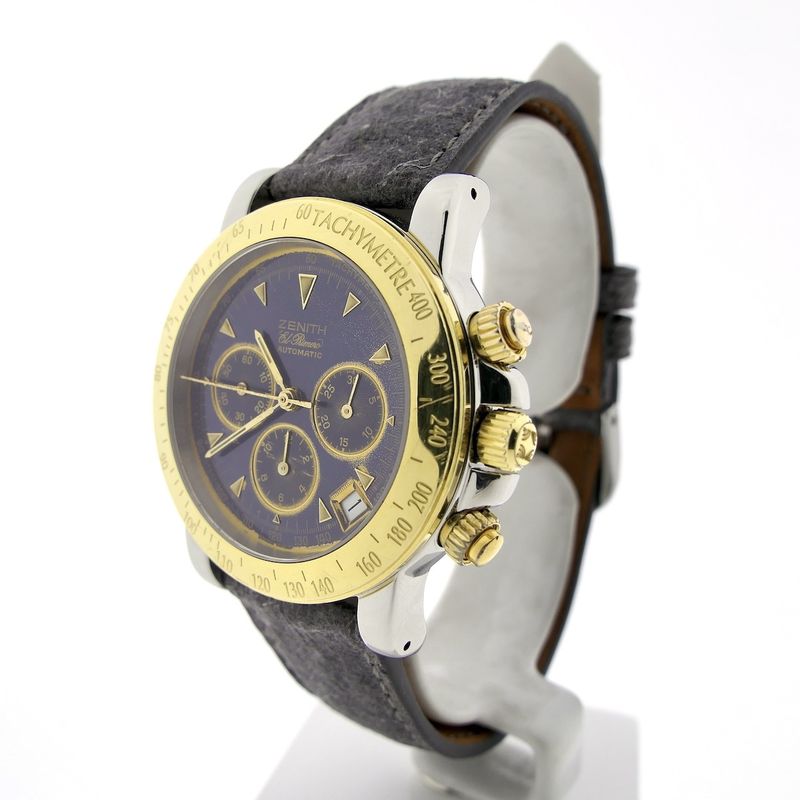 Image 2 of Zenith El Primero Rainbow; Automatisch chronograaf heren horloge