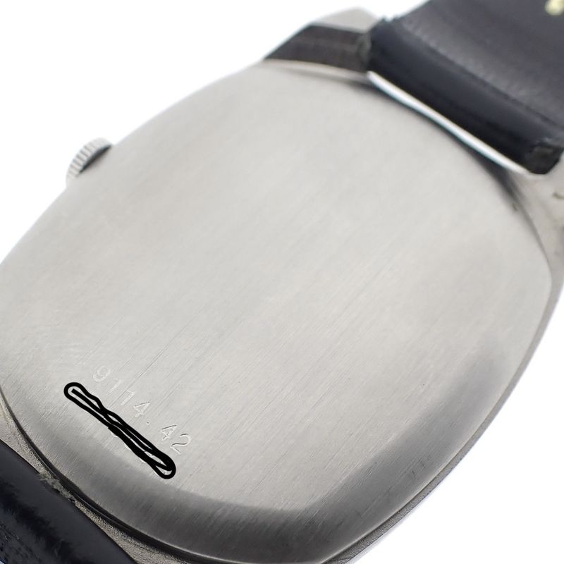 Image 13 of Jaeger LeCoultre Tonneau; Vintage mechanical watch