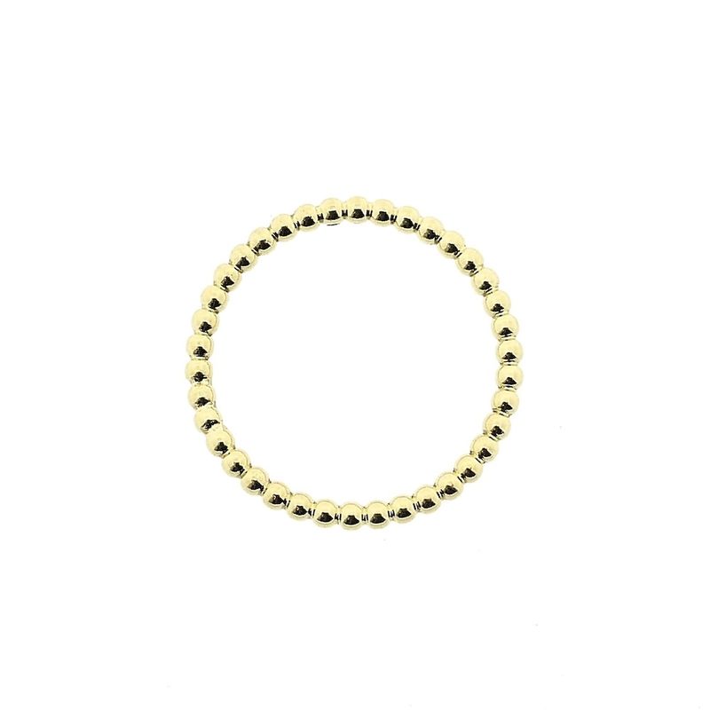Image 3 of Gold sliding ring with balls