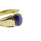 Image 6 of 18 carat gold ring with star sapphire