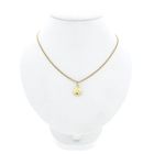 Image 3 of Gold pendant of a four-leaf clover