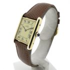 Image 2 of Cartier Tank Vermeil 'Large'; Vintage mechanical watch